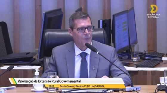 Asbraer participa de sessão solene pela valorização da extensão rural governamental na CLDF