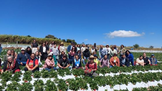 Delegação internacional visita propriedade em Sobradinho-DF